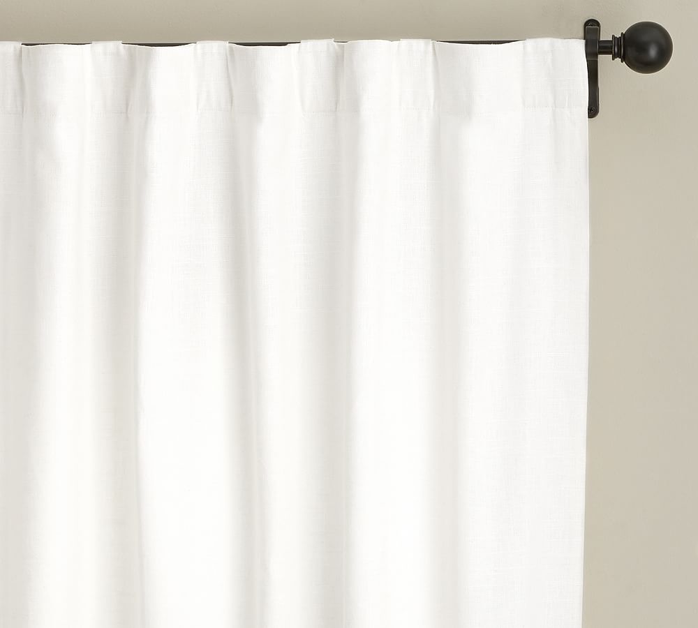 Pottery Barn Emery Linen Blackout Curtain