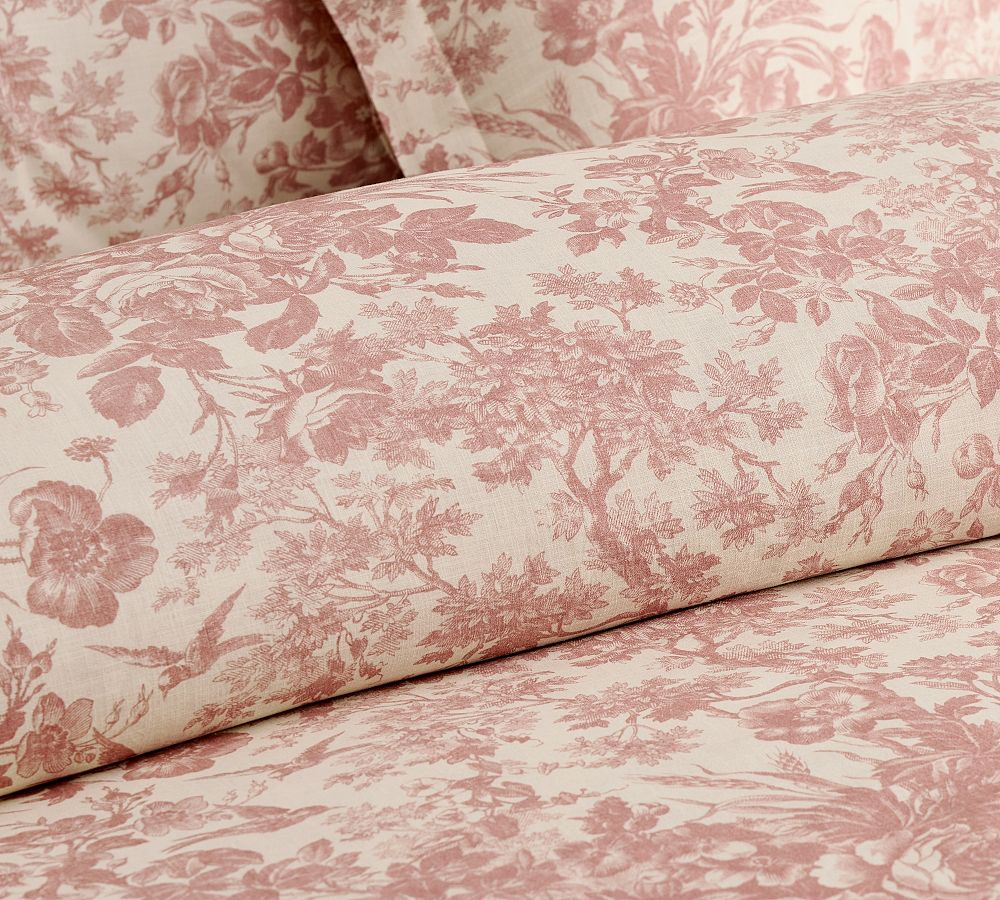 Pottery Barn Sorrel Toile Duvet Cover