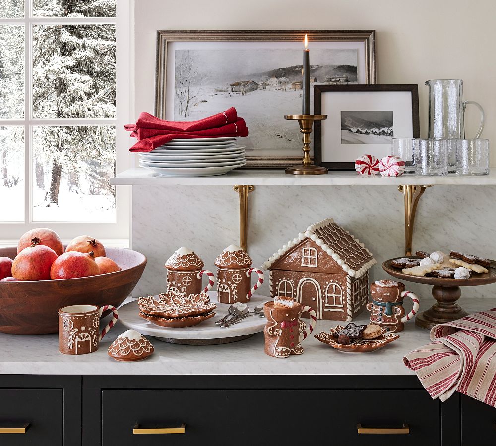 Pottery Barn Holiday Cookie Jar Collection