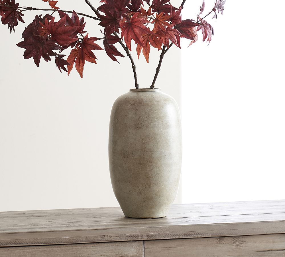 Pottery Barn Artisan Handcrafted Terracotta Vase