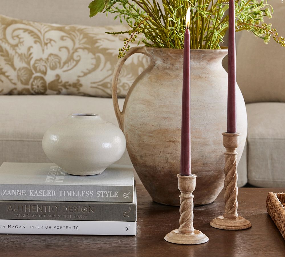 Pottery Barn Taper Candles - Set of 6