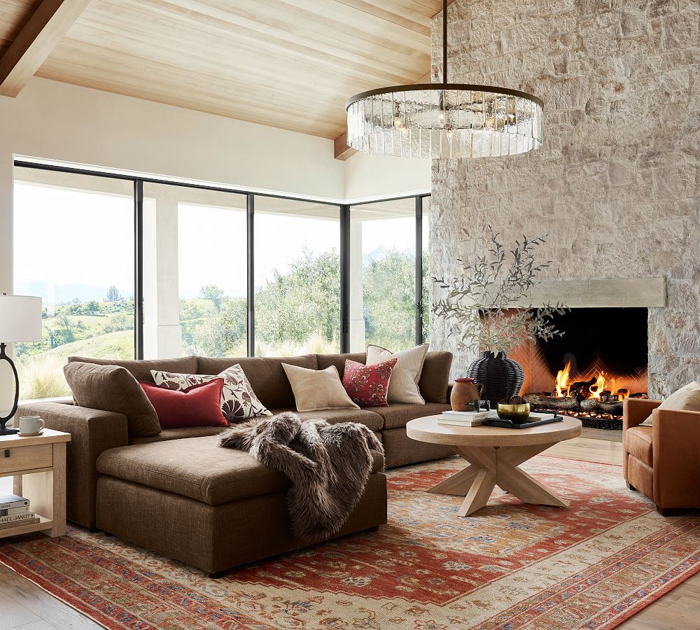 Pottery Barn Alden Hand-Knotted Wool Rug