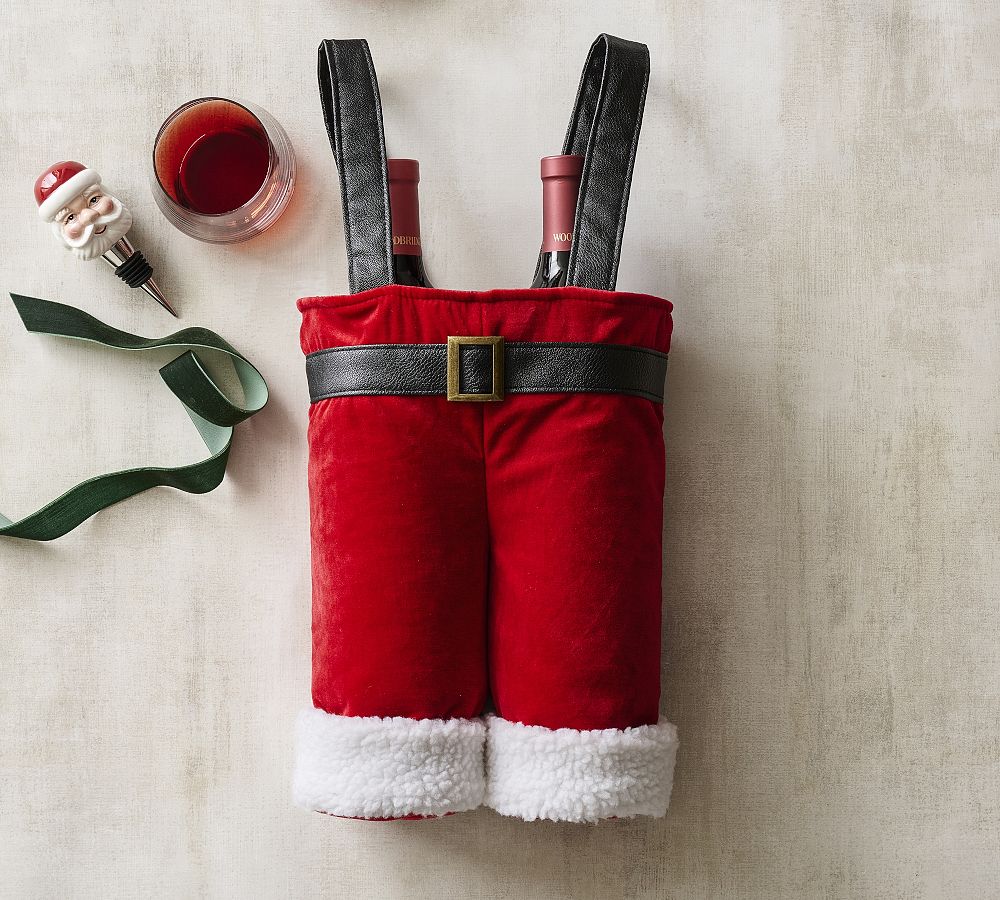 Pottery Barn Holiday Wine Bag Collection