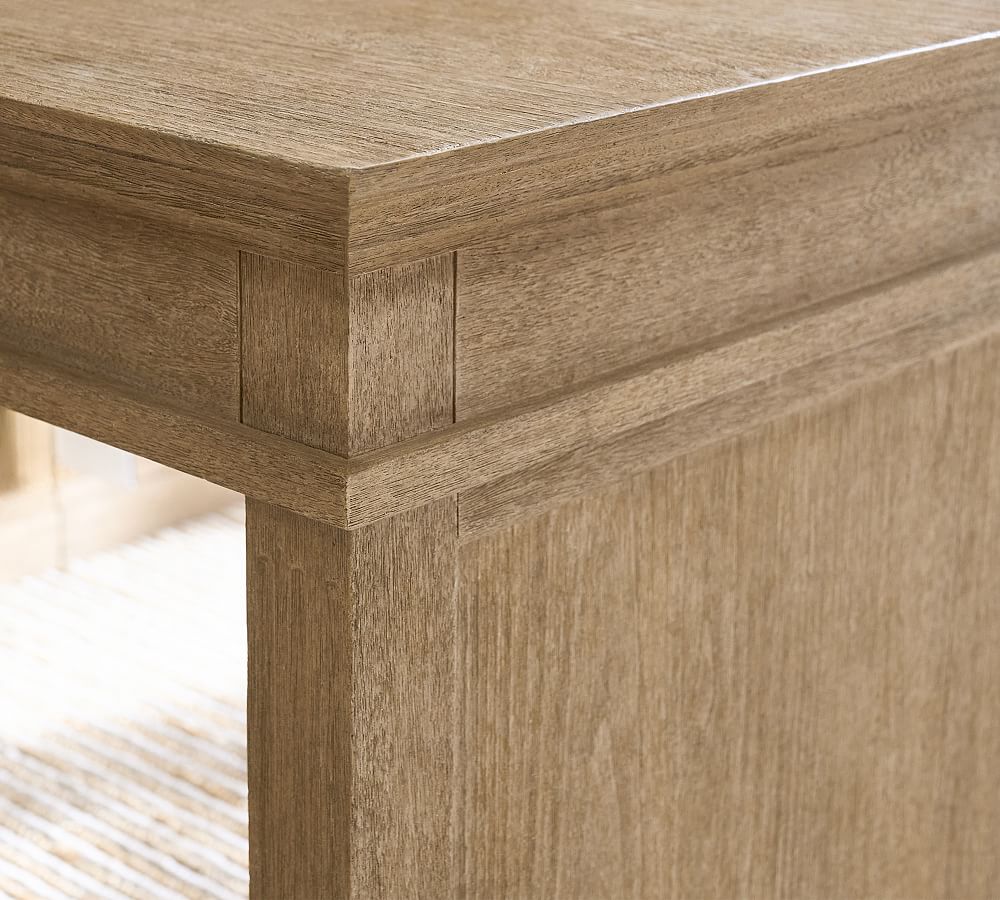 Pottery Barn Livingston Peninsula Desk with Bookcase Suite (35")
