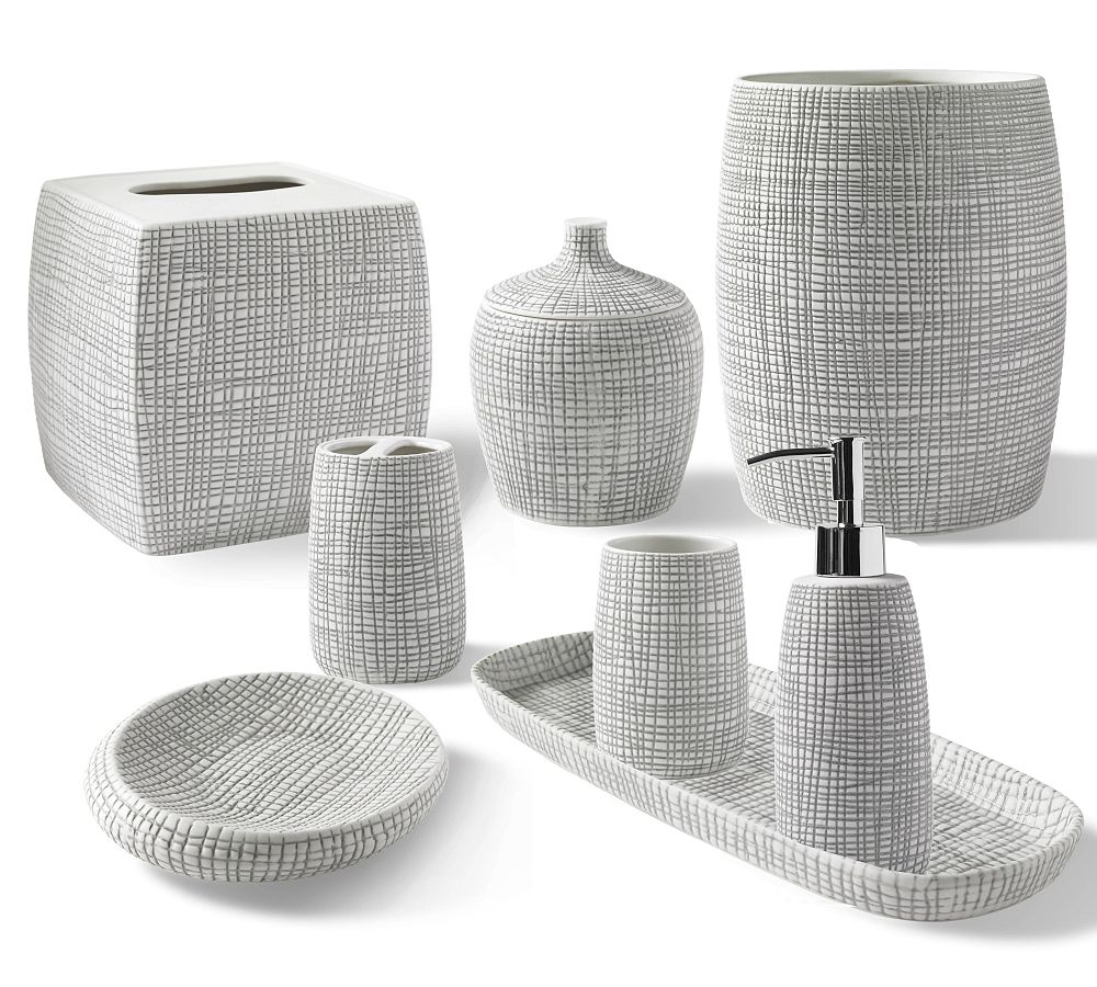 Pottery Barn Pasha Porcelain Bathroom Accessories