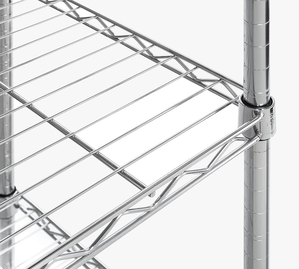 Pottery Barn Wire Rolling Storage Cart