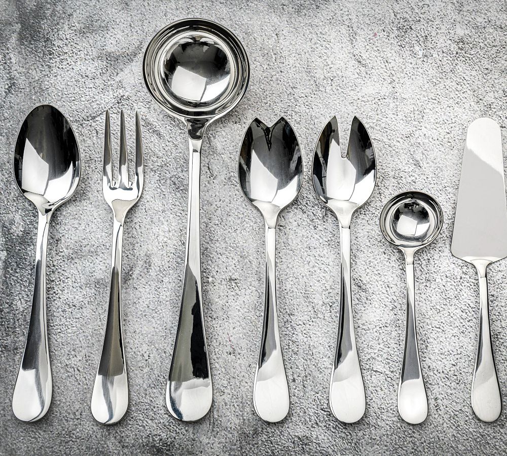 Pottery Barn Brescia Italian Flatware & Serve Set