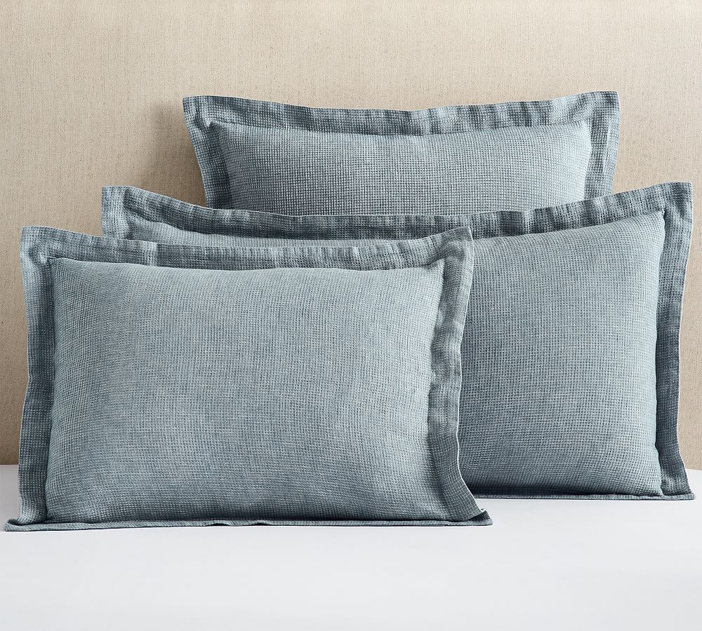 Pottery Barn European Flax Linen Waffle Sham