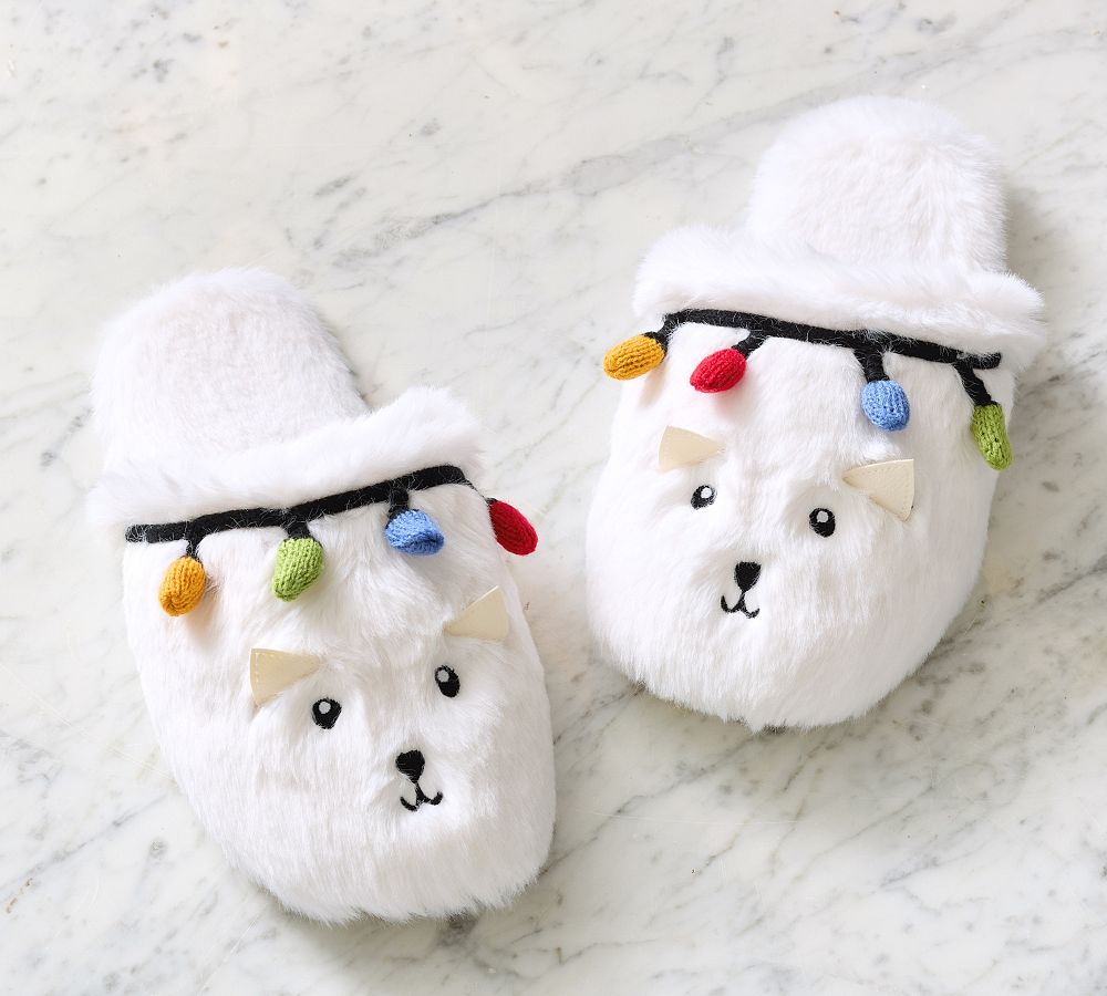 Pottery Barn National Lampoon's Christmas Vacation™ Crazy Cat Slippers