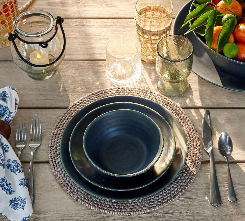 Pottery Barn Larkin Outdoor Melamine Salad Plates