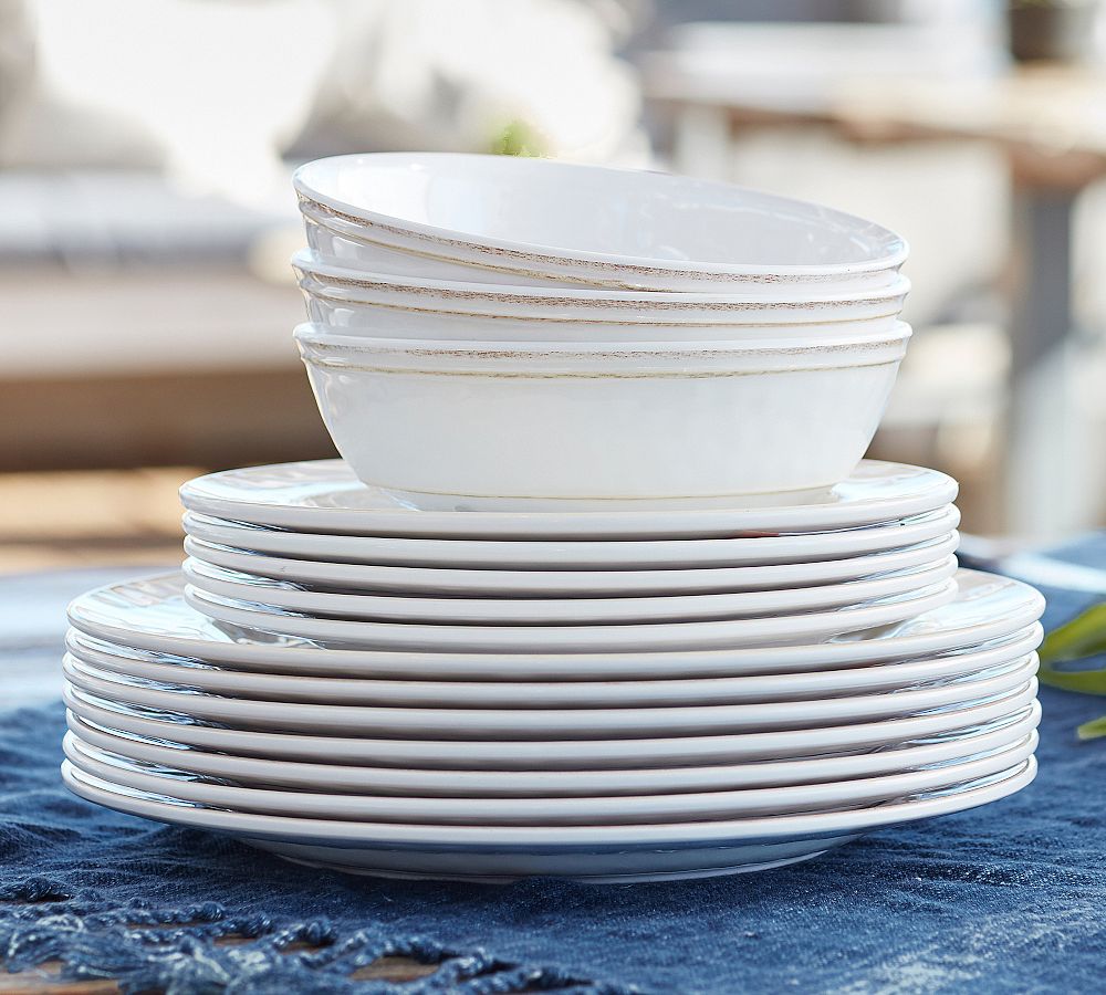 Pottery Barn Cabana Outdoor Melamine Cereal Bowls