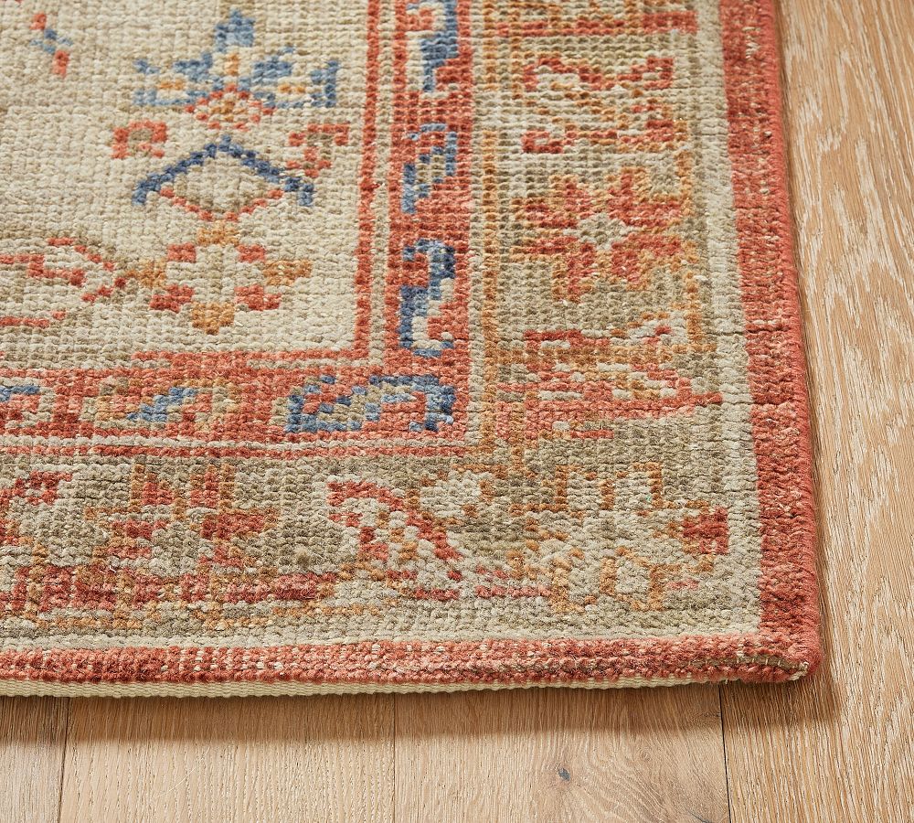 Pottery Barn Alden Hand-Knotted Wool Rug