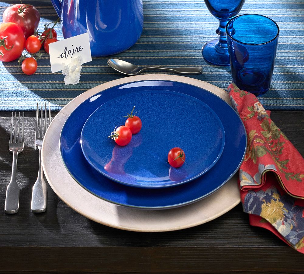 Pottery Barn Mason Stoneware Salad Plates