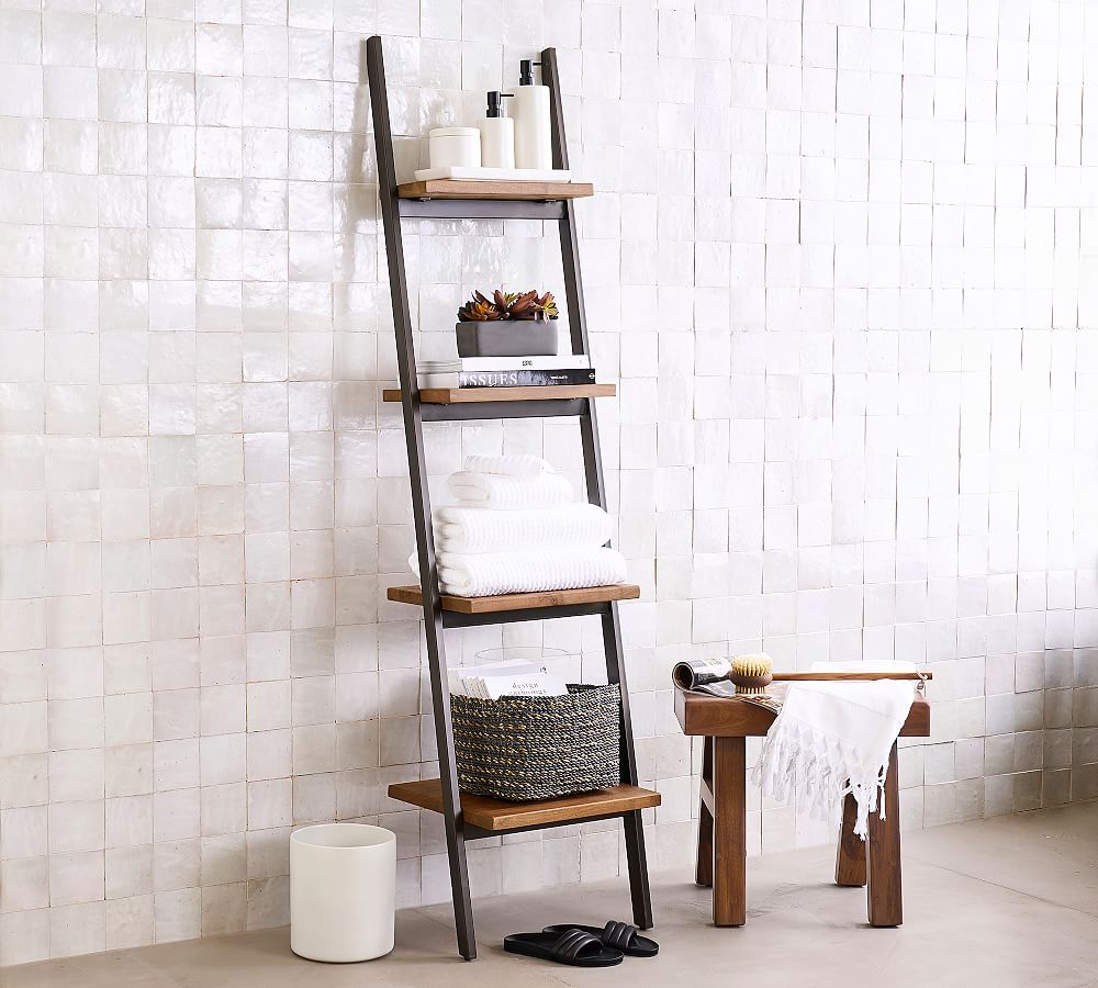 Pottery Barn Mason Glazed Stoneware Bathroom Accessories