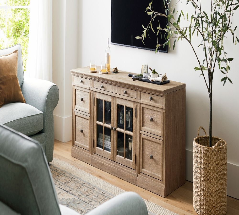 Pottery Barn Livingston Media Console (70")