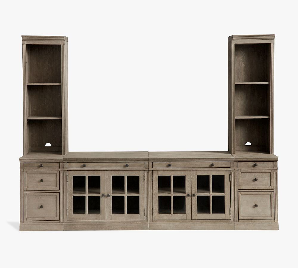 Pottery Barn Livingston 6-Piece Bookcase Suite (105")