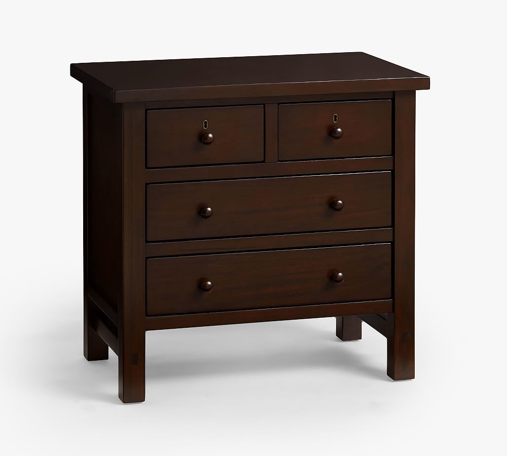 Pottery Barn Farmhouse 4-Drawer Nightstand (28.5")
