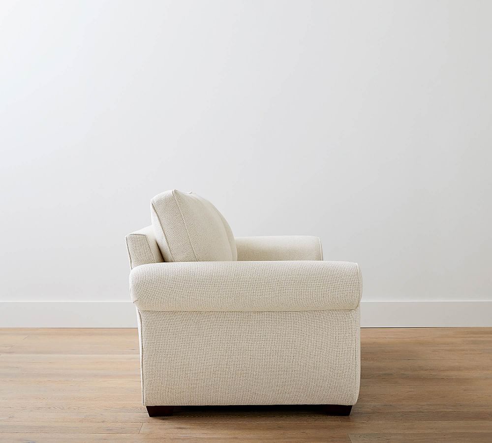 Pottery Barn Pearce Roll Arm Sofa (72"&ndash;98")