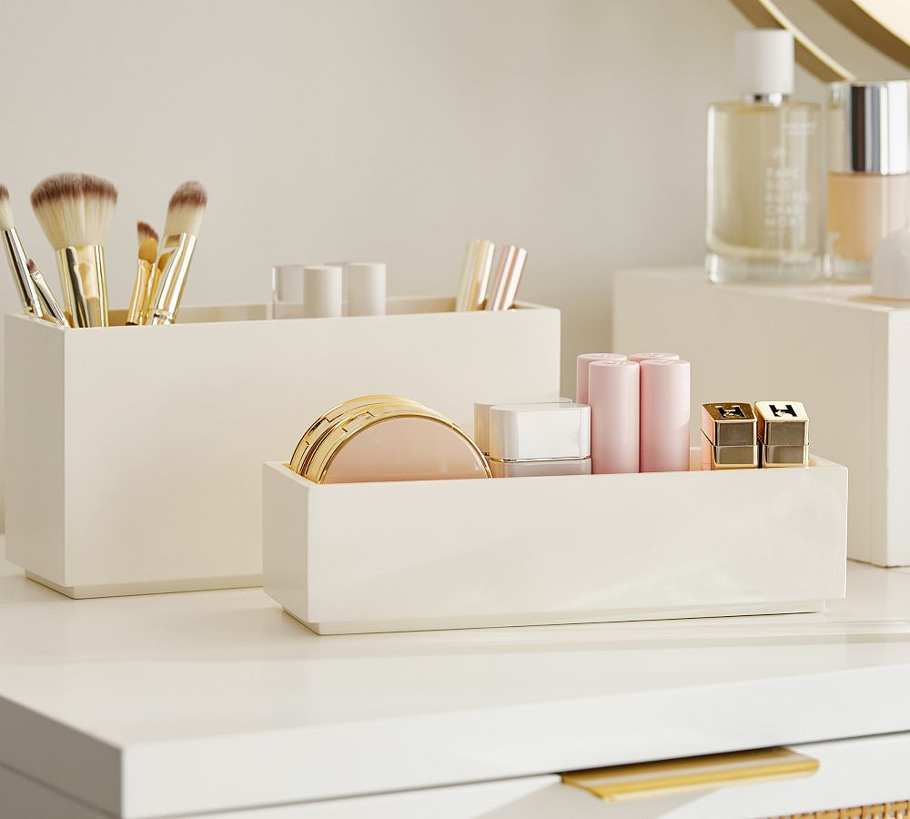 Pottery Barn Stella Stackable Modular Beauty Organizer