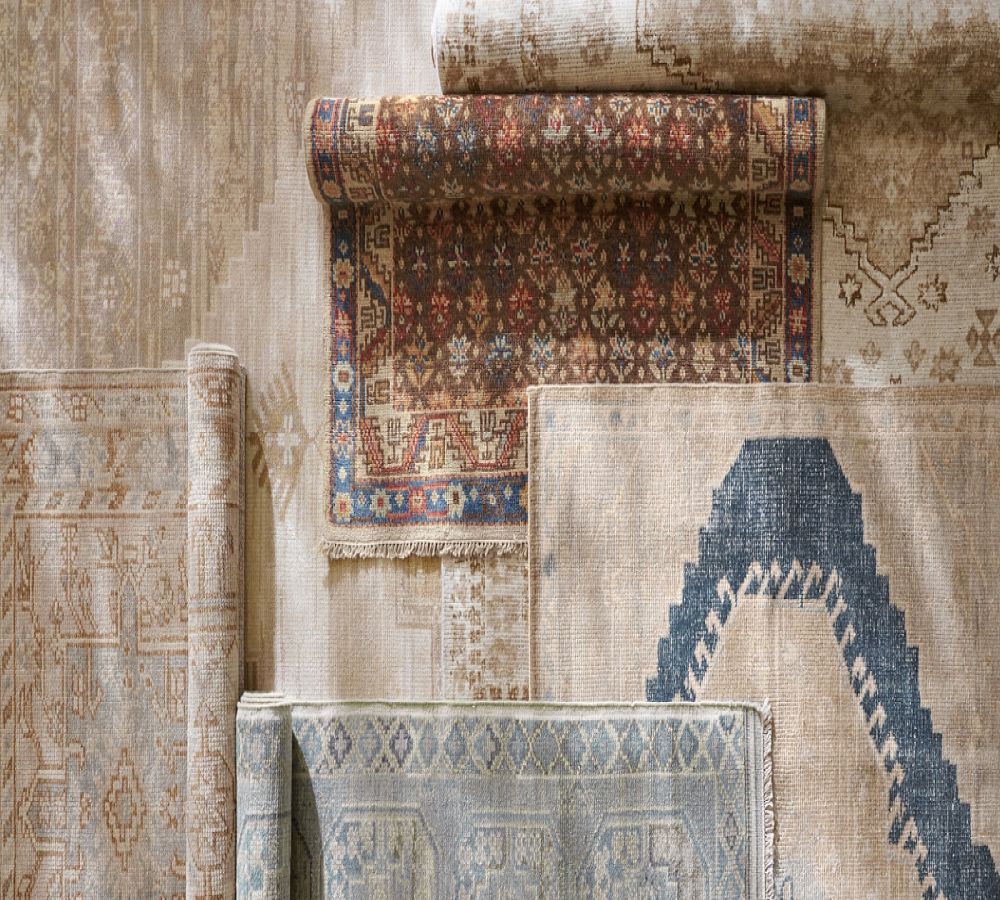 Pottery Barn Custom Demitria Hand-Knotted Wool Rug