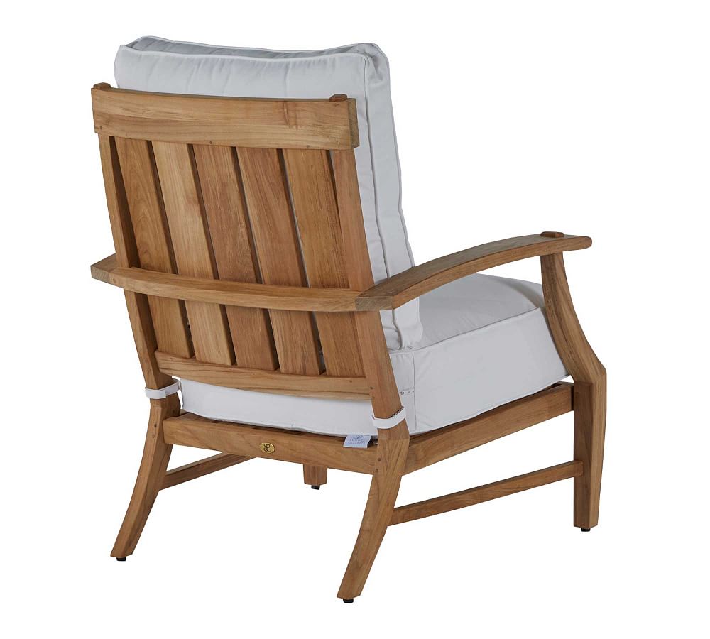Pottery Barn Astola Teak Outdoor Lounge Chair