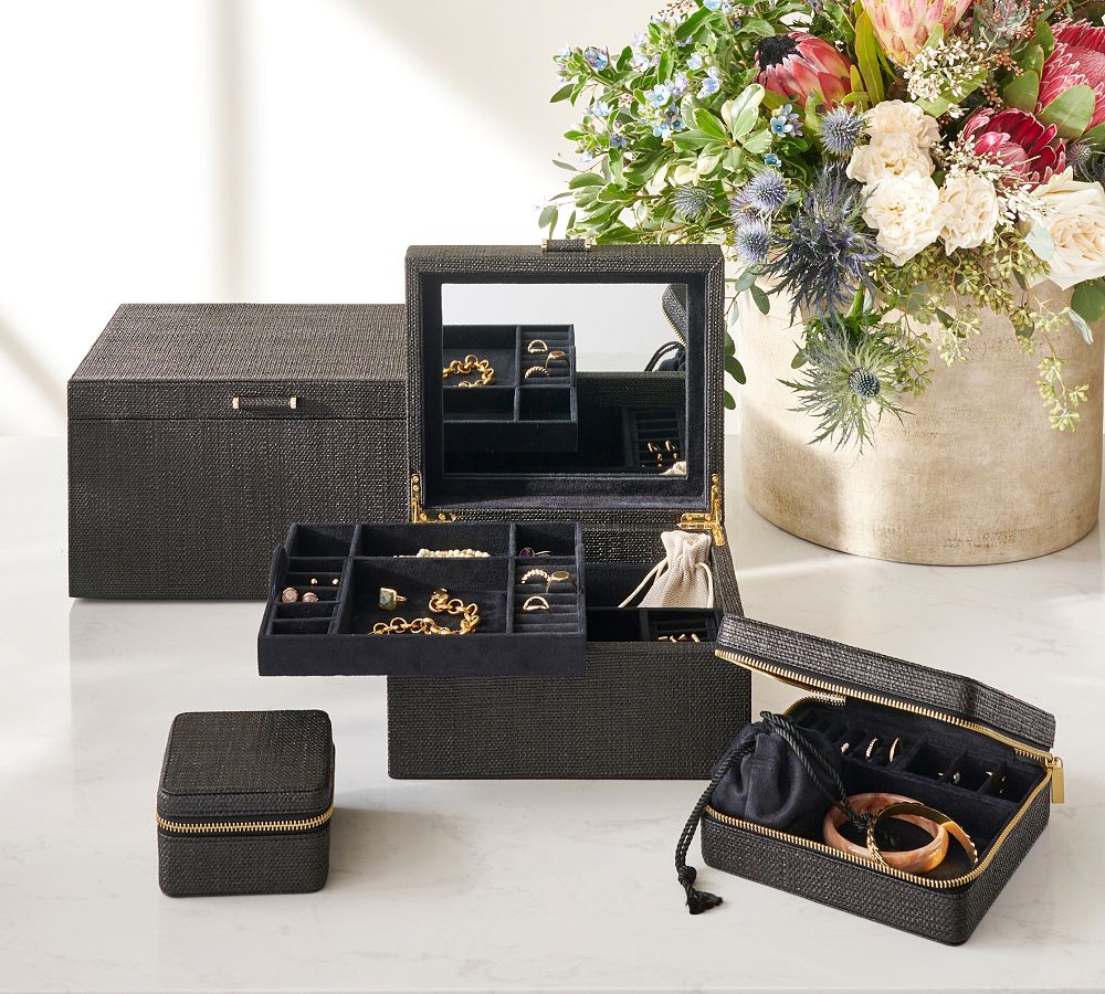 Pottery Barn Quinn Jewelry Travel Case