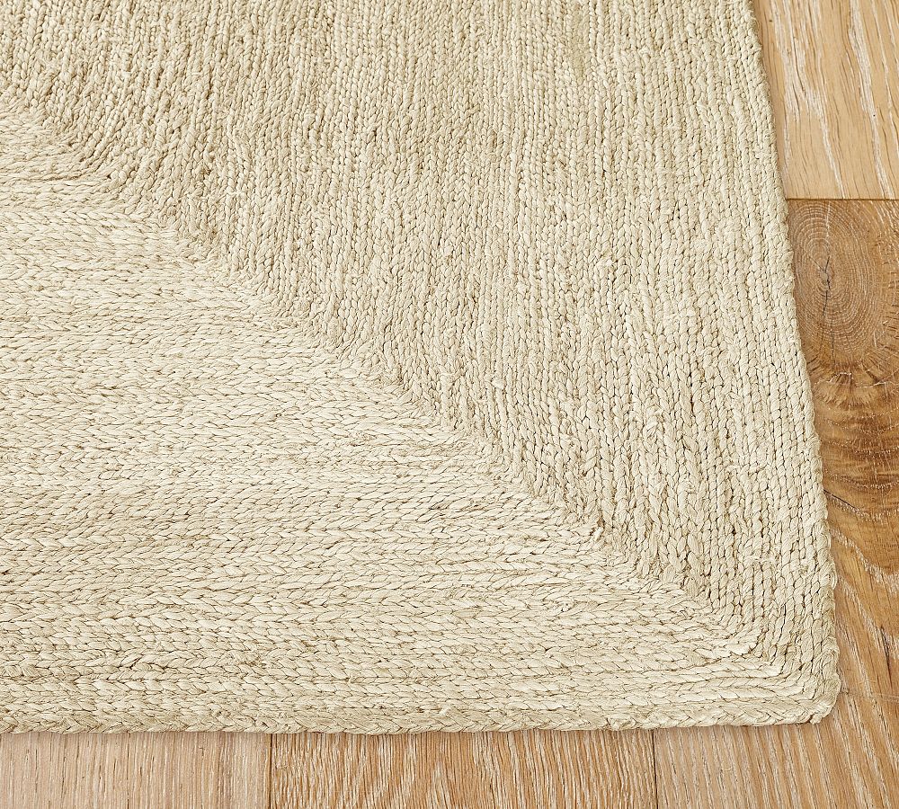 Pottery Barn Concentric Handwoven Jute Rug