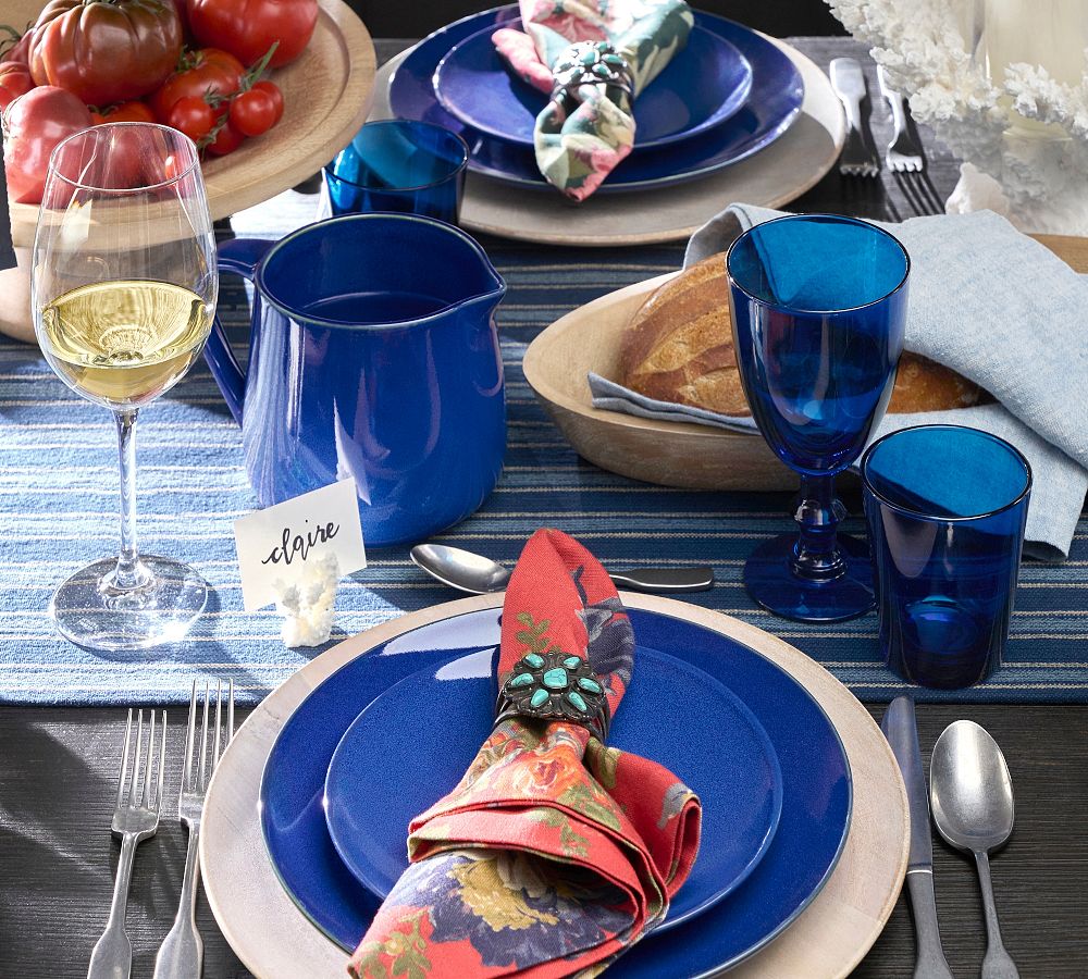 Pottery Barn Mason Stoneware Salad Plates