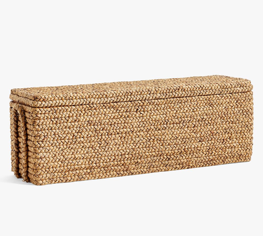 Pottery Barn Beachcomber Handwoven Trunk