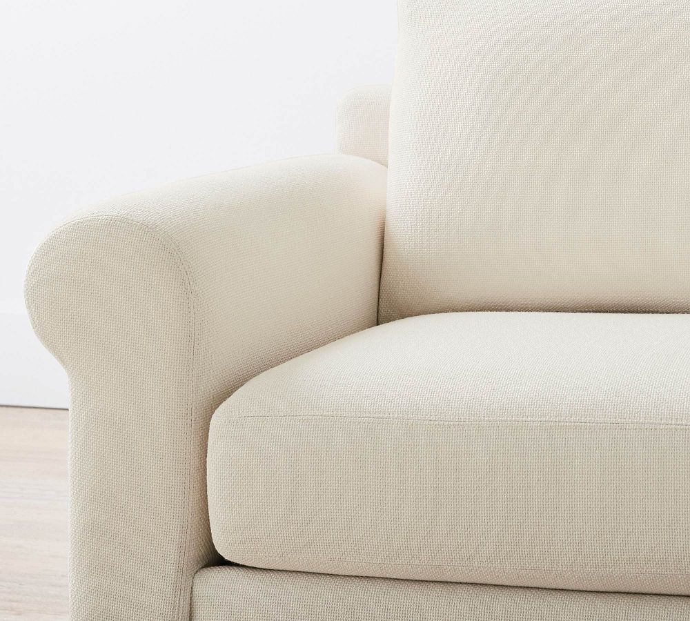 Pottery Barn Shasta Roll Arm Sofa (72"&ndash;99")