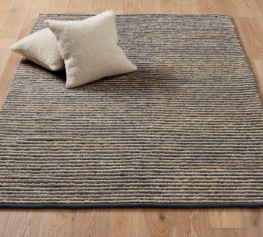 Pottery Barn Rafferty Striped Handwoven Rug