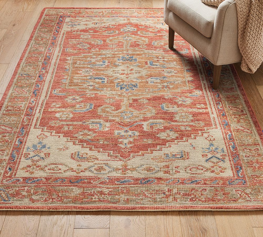 Pottery Barn Alden Hand-Knotted Wool Rug