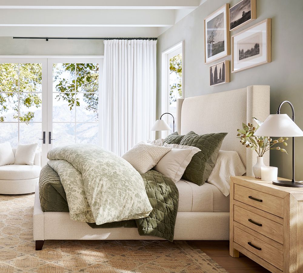 Pottery Barn Sorrel Toile Duvet Cover