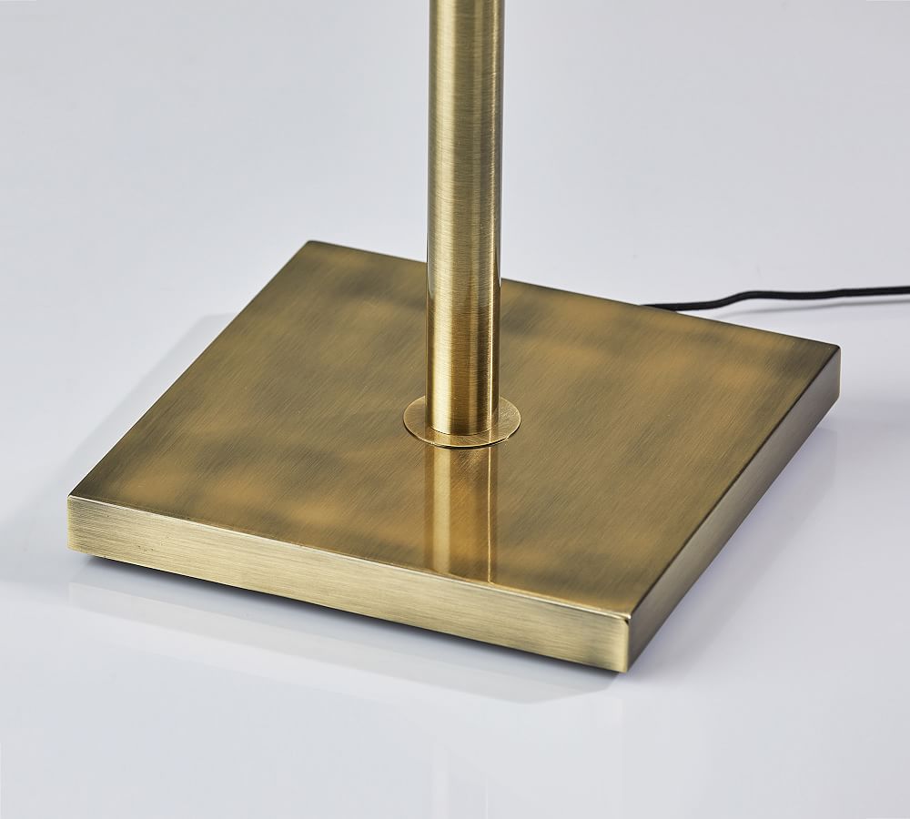Pottery Barn Tuberose Metal Multi-light LED Floor Lamp (65")