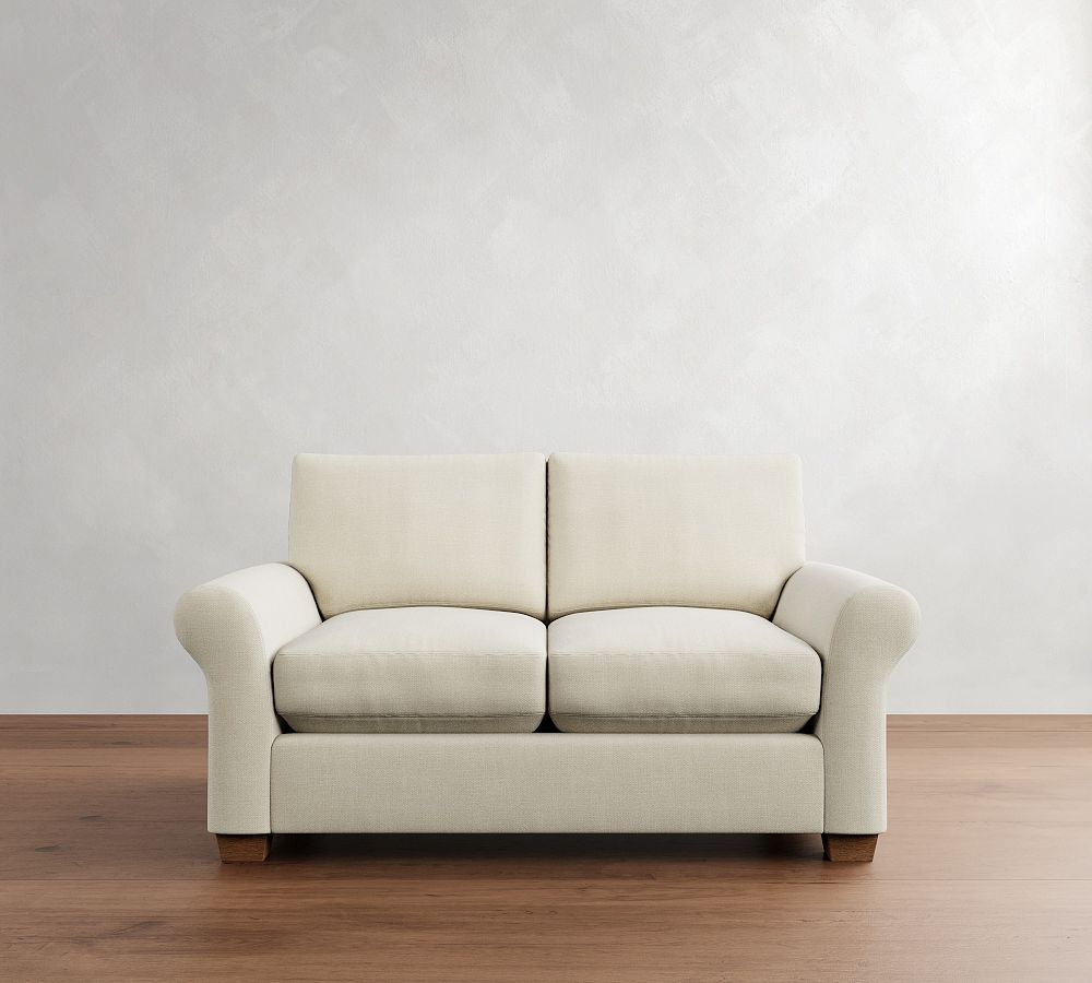 Pottery Barn PB Comfort Modern Roll Arm Sofa (67"-102")