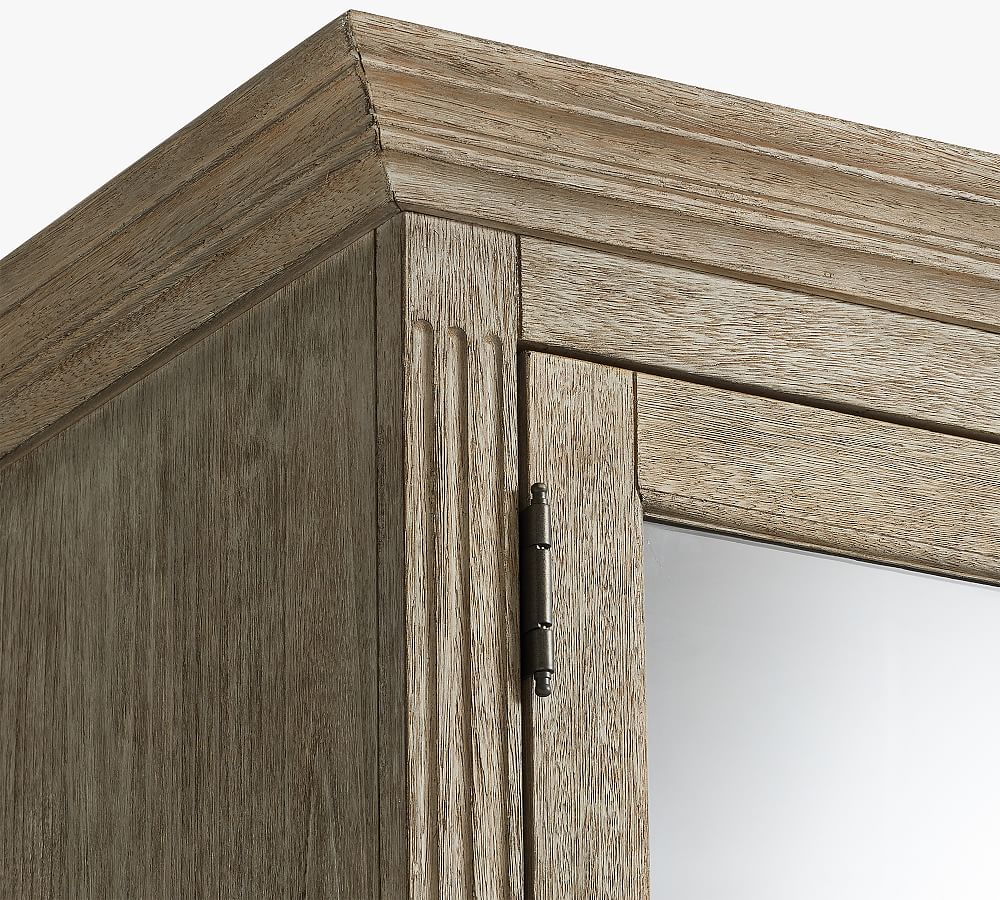 Pottery Barn Livingston Glass Cabinet (48.5")