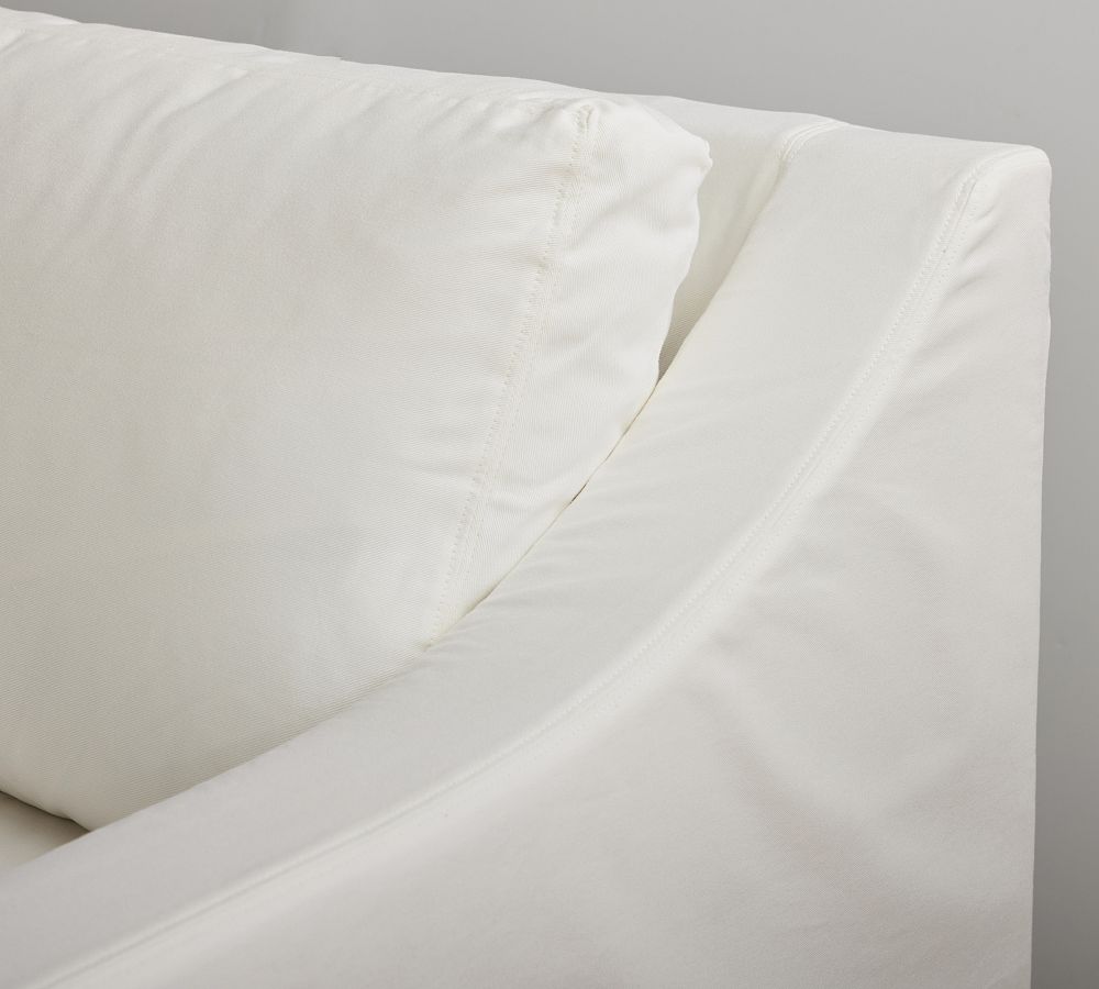 Pottery Barn York Slope Arm Slipcovered Sofa (60" - 108")