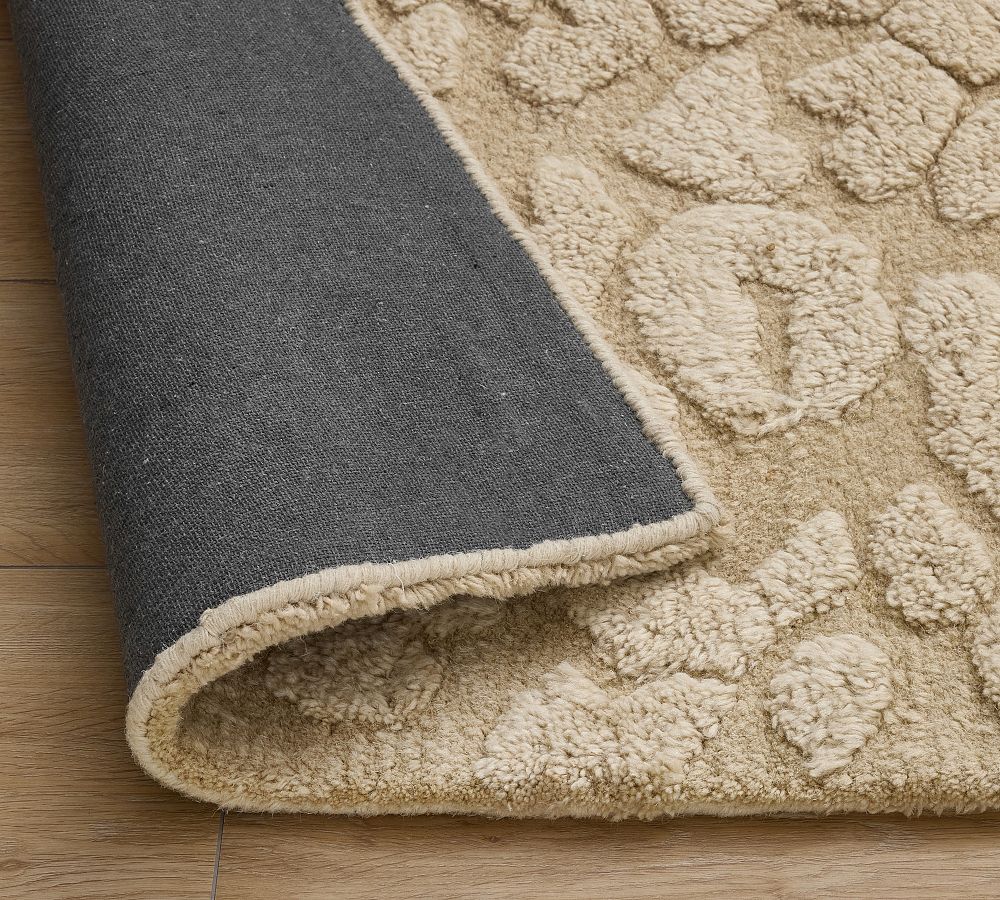 Pottery Barn Cheetah Sculpted Wool Rug