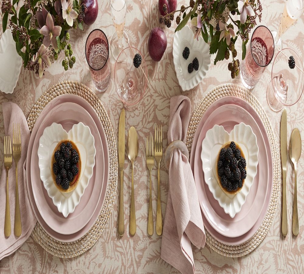Pottery Barn Cambria Handcrafted Stoneware Salad Plates