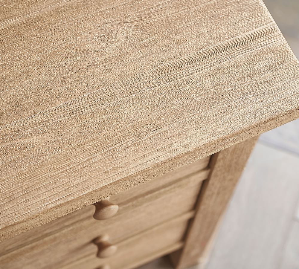 Pottery Barn Farmhouse 4-Drawer Nightstand (28.5")