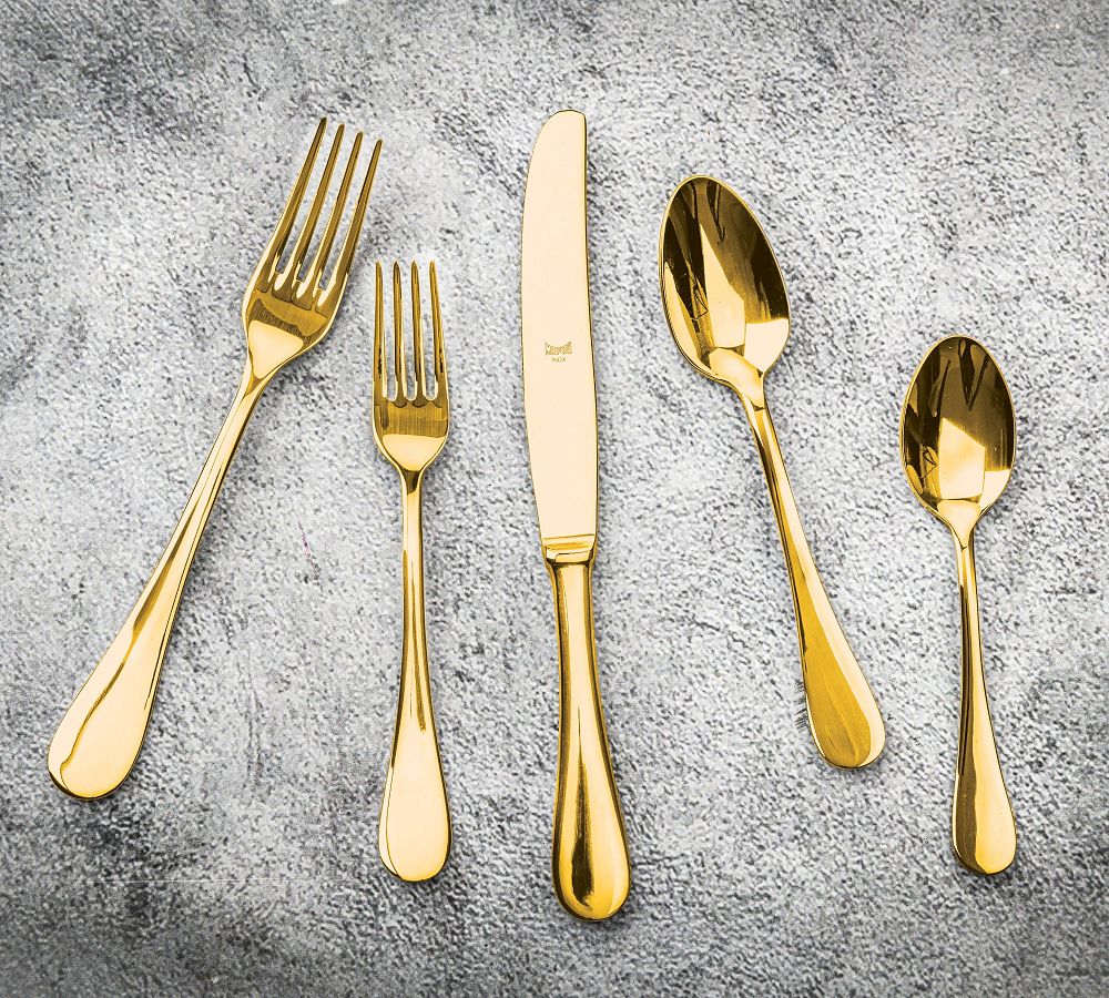 Pottery Barn Brescia Italian Flatware & Serve Set