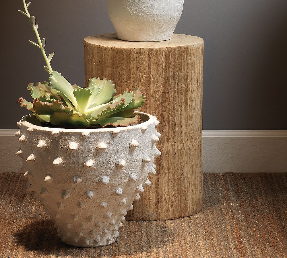 Pottery Barn Santoli Round End Table (12")