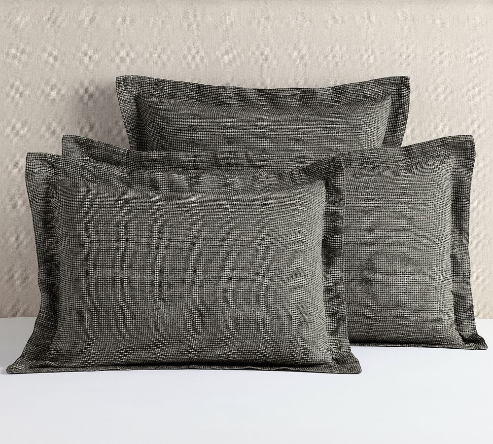 Pottery Barn European Flax Linen Waffle Sham