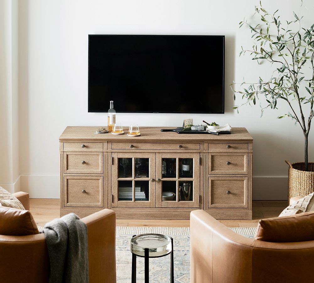 Pottery Barn Livingston Media Console (70")