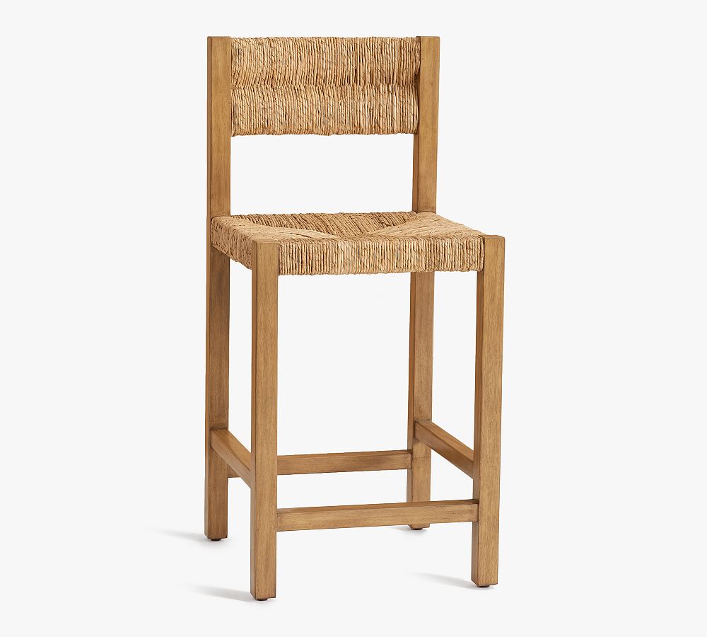 Pottery Barn Malibu Woven Stool