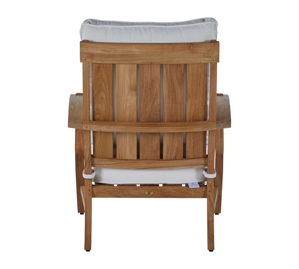 Pottery Barn Astola Teak Outdoor Lounge Chair