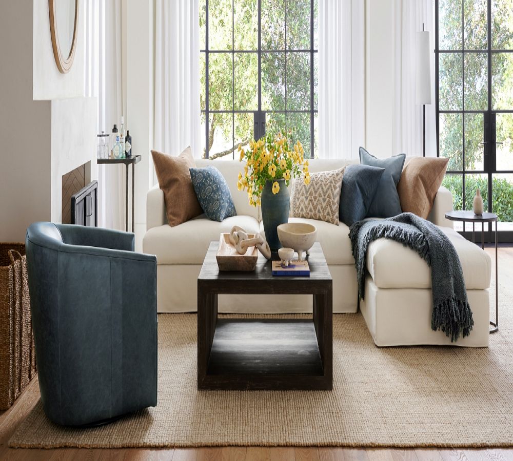 Pottery Barn Dreamy Handwoven Fringe Throw