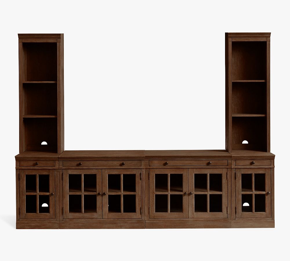 Pottery Barn Livingston 6-Piece Bookcase Suite (105")
