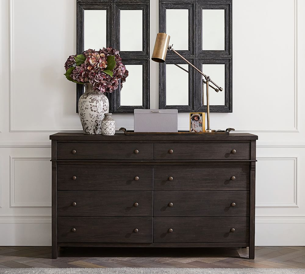 Pottery Barn Quinn Leather Jewelry Storage Collection - Foil Debossed