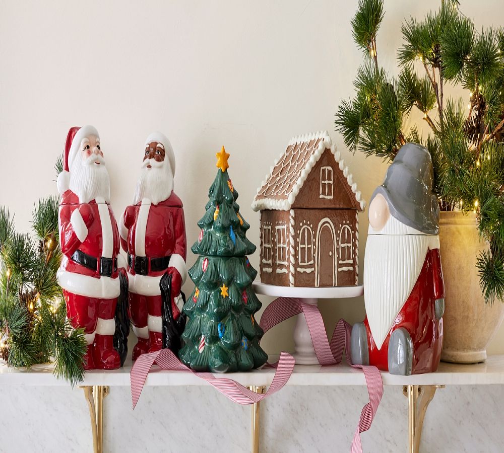 Pottery Barn Holiday Cookie Jar Collection